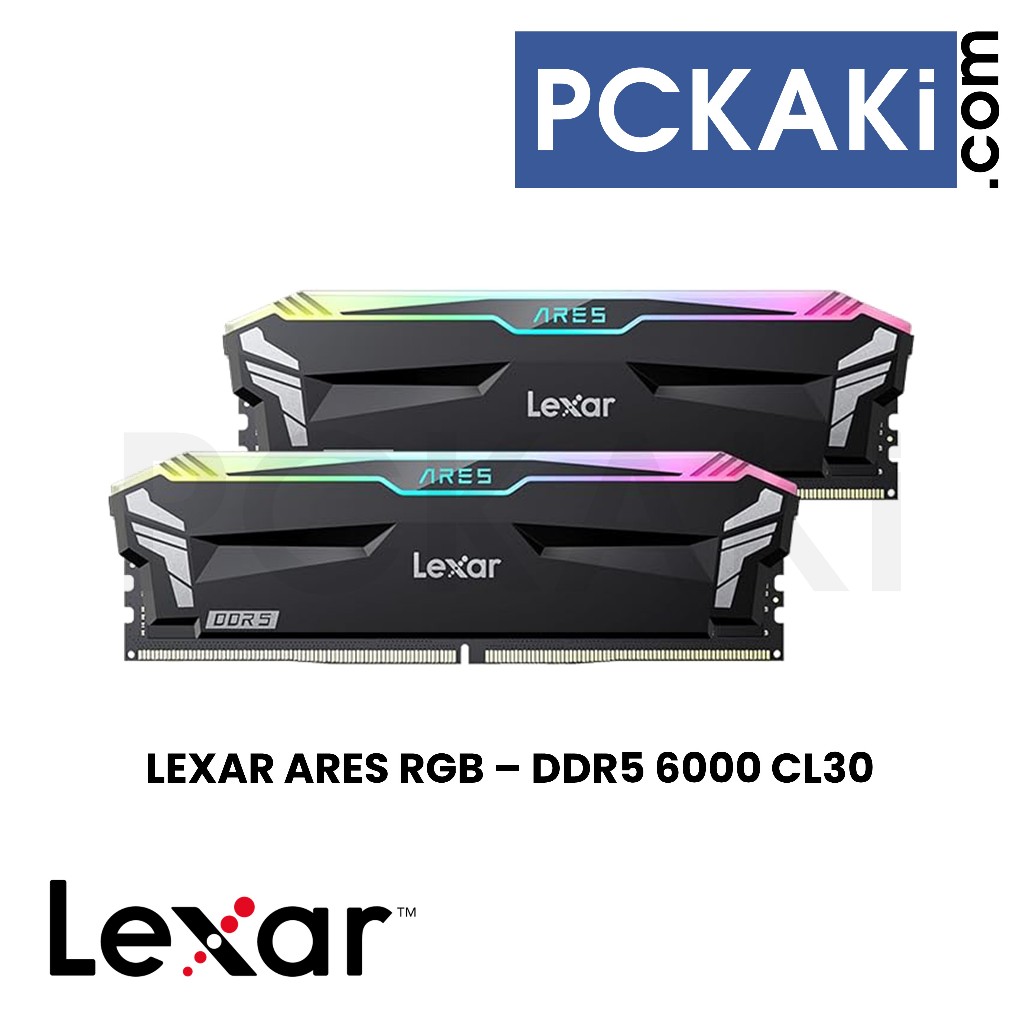 LEXAR ARES / THOR RGB 6000MHZ DDR5 32GB (2x16GB) CL30 CL38 KIT