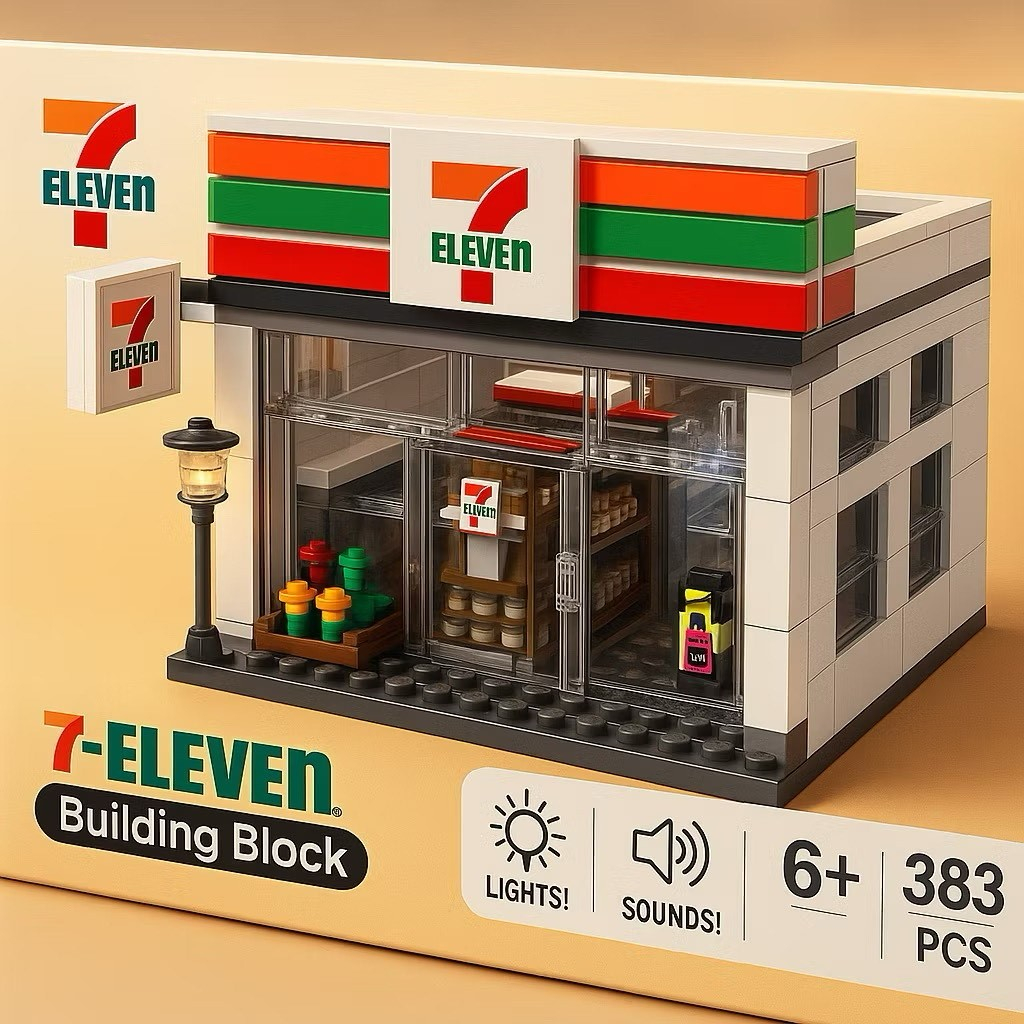 7Eleven Flagship Store Lego Building Block 2025 READY STOCK 7-ELEVEN ...