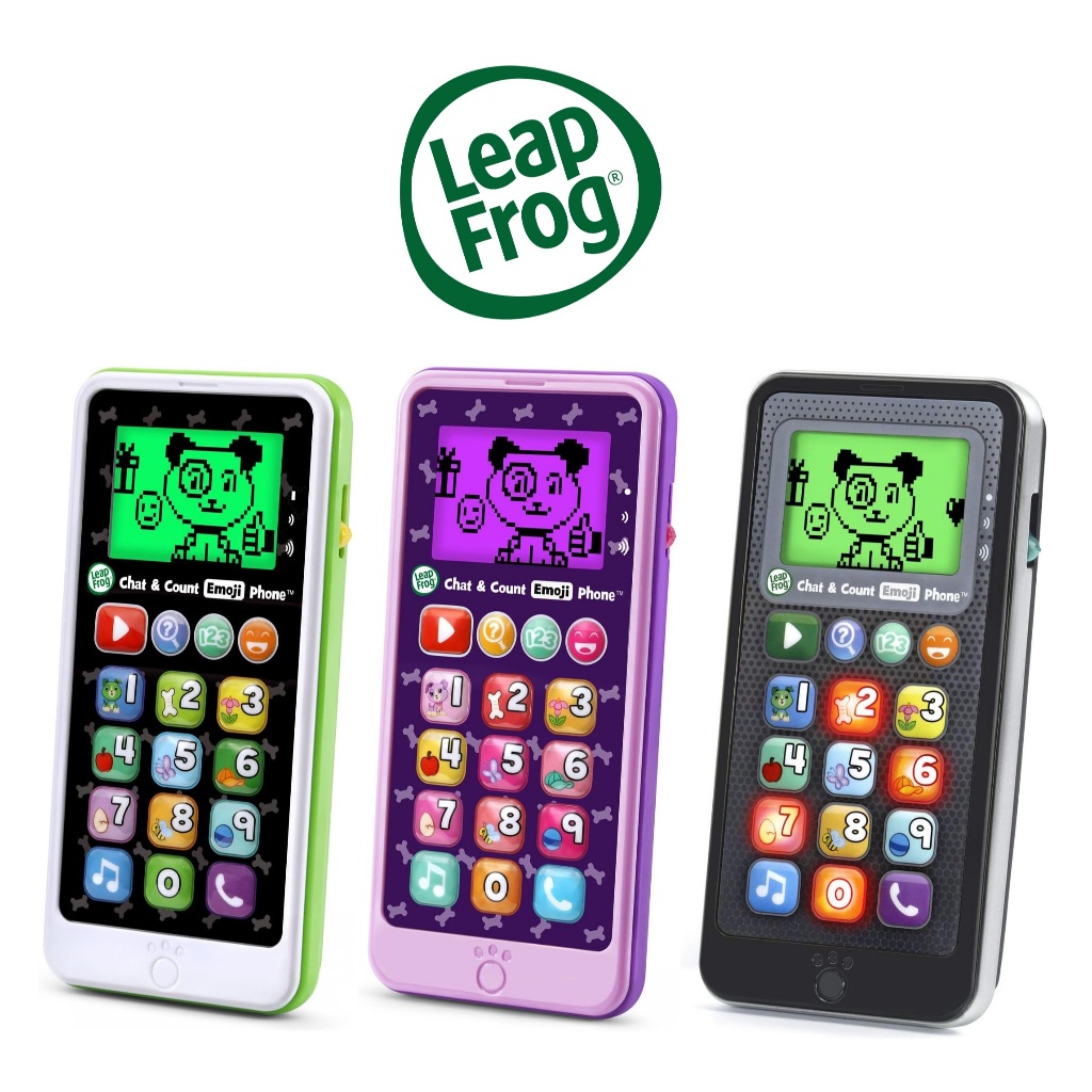LeapFrog Chat And Count Emoji Smart Phone Learning Toy Shopee Singapore