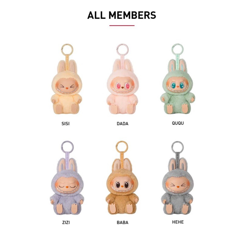 QUQU - LABUBU The Monsters Macaron Have a seat limited 2nd