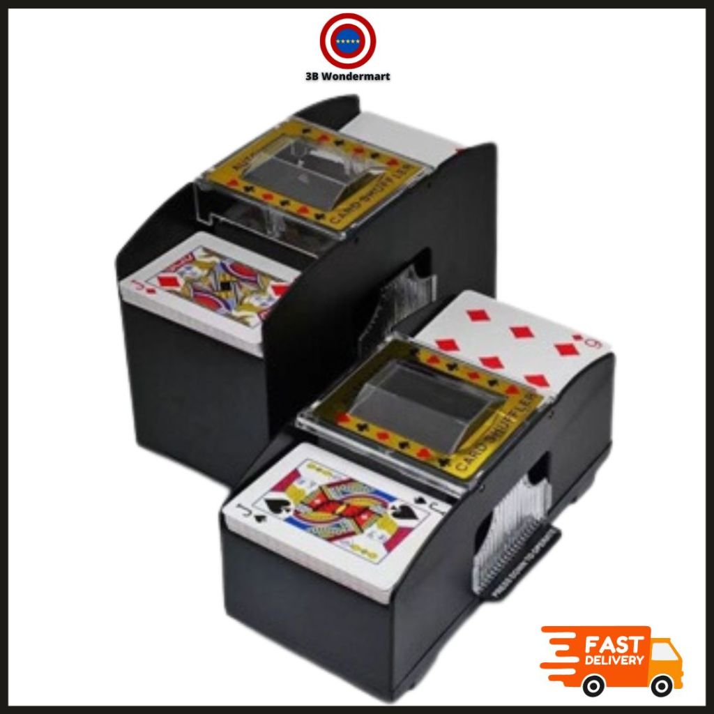 Automatic Poker Card Shuffler Playing Card Shuffler Poker Card Shuffle  Machine | Shopee Singapore