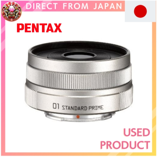 Used】PENTAX Prime Lens 01 STANDARD PRIME Q-mount 22067 Silver