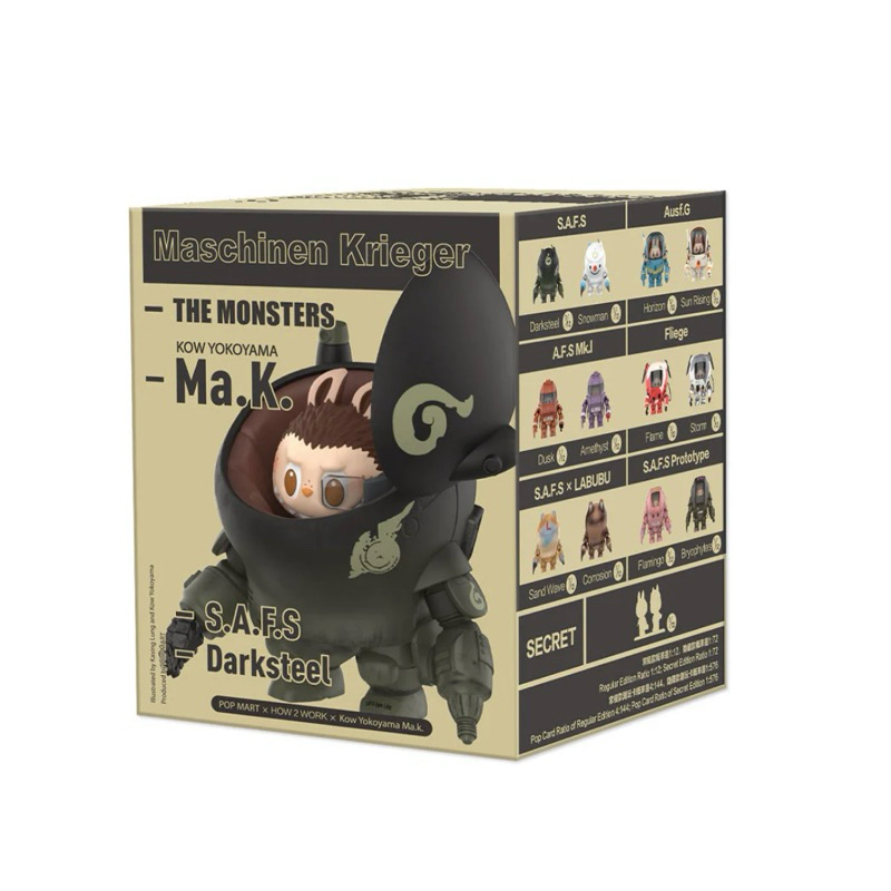 POP MART The Monsters x Kow Yokoyama Ma.K. Series Blind Box Labubu