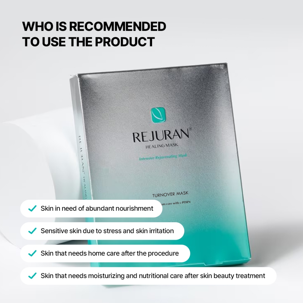 REJURAN] Turnover Mask 5 Sheets (2 Boxes / 4 Boxes) | Shopee Singapore