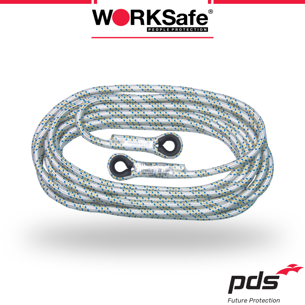 WORKSafe AC200 12mm Kernmantle Rope Fall Protection | Shopee Singapore