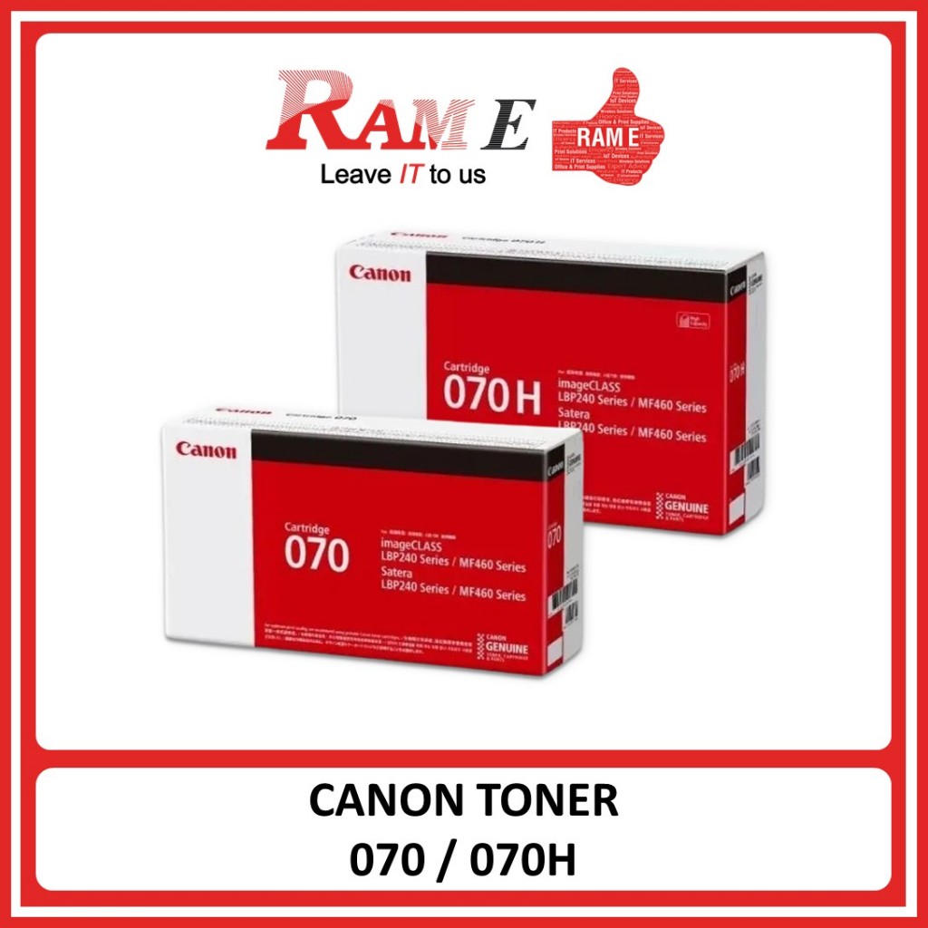 [Original] Canon 070 / 070H Black Toner Cartridge | Shopee Singapore