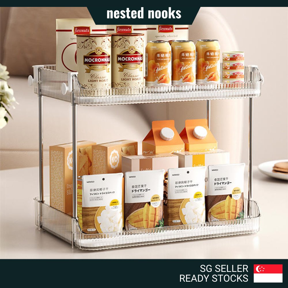 Premium Luxury 2 Tier 3 Tier Cups Drying Storage Rack Drainer ...