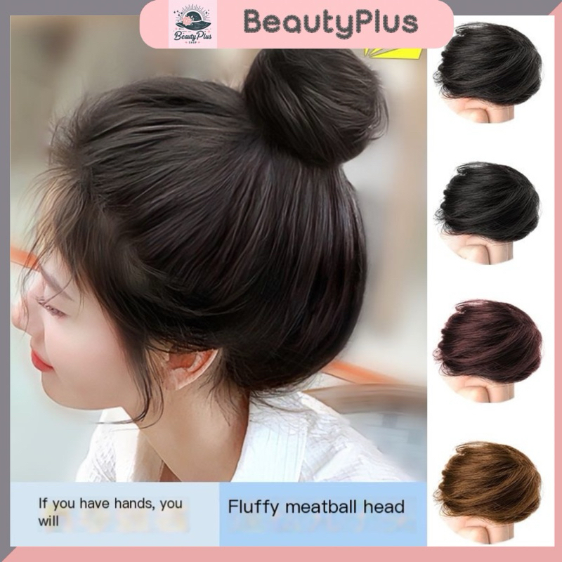 Hair wig bun best sale