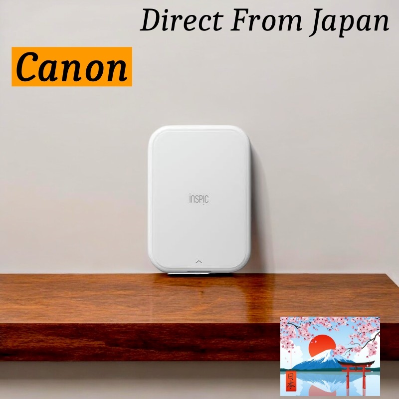 Canon iNSPiC PV-223-WH Mobile Photo Printer for Smartphones