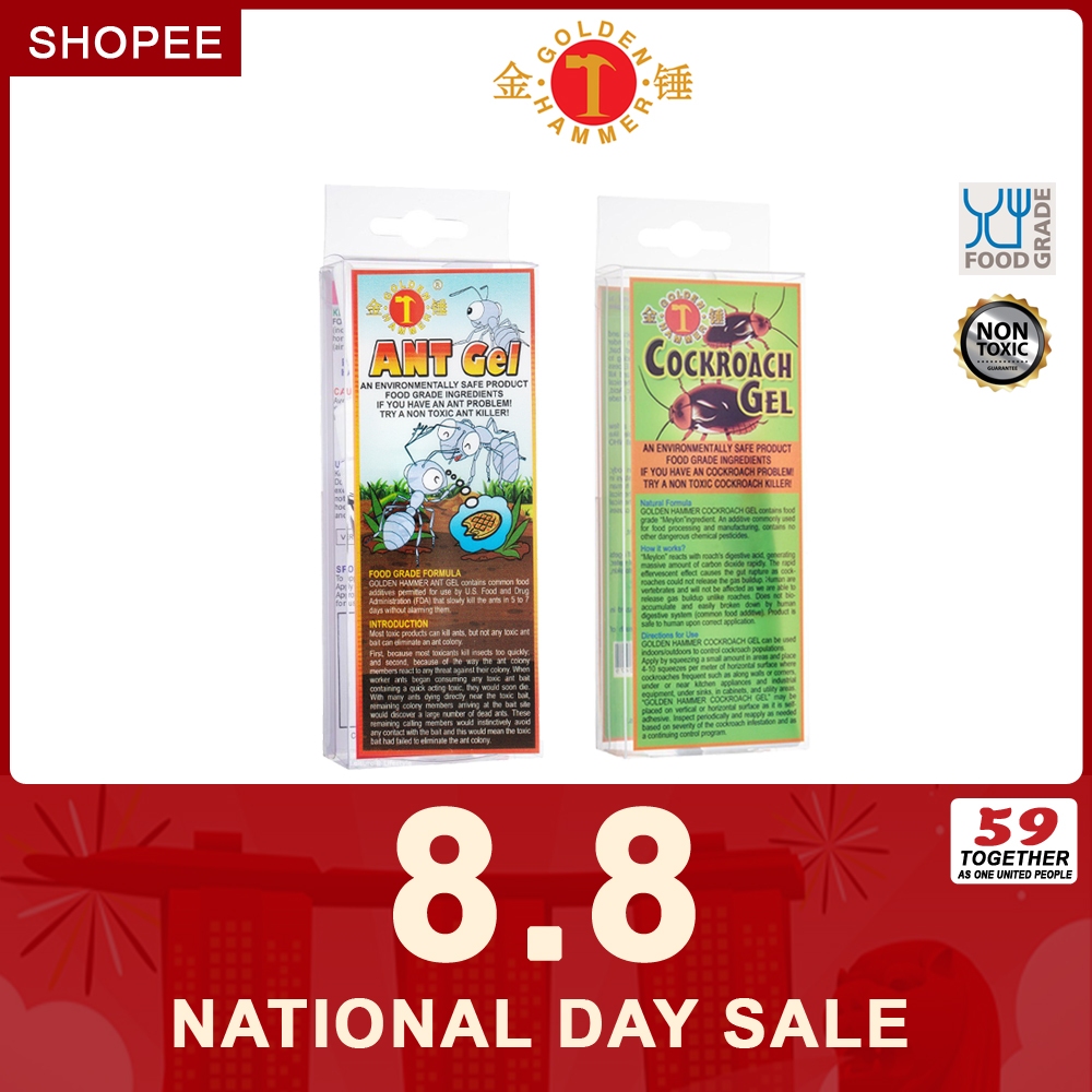 Golden Hammer Ant Gel/Ant Killer/Ant Bait Golden Hammer Cockroach Gel