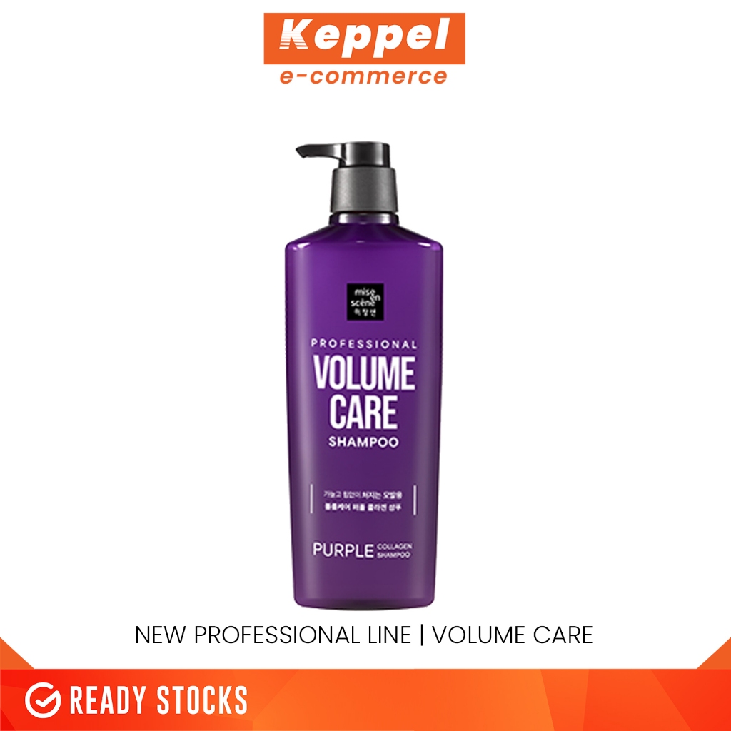 Mise en scene Aging Care / New Professional Line Volume Care shampoo ...