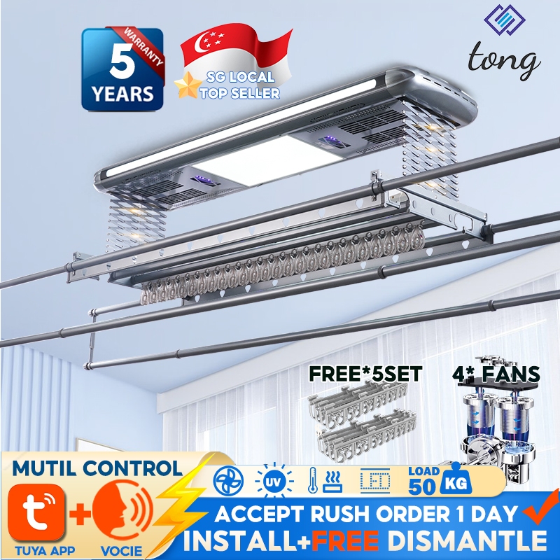 Automated Laundry Rack Smart Laundry System With Standard Installation ...