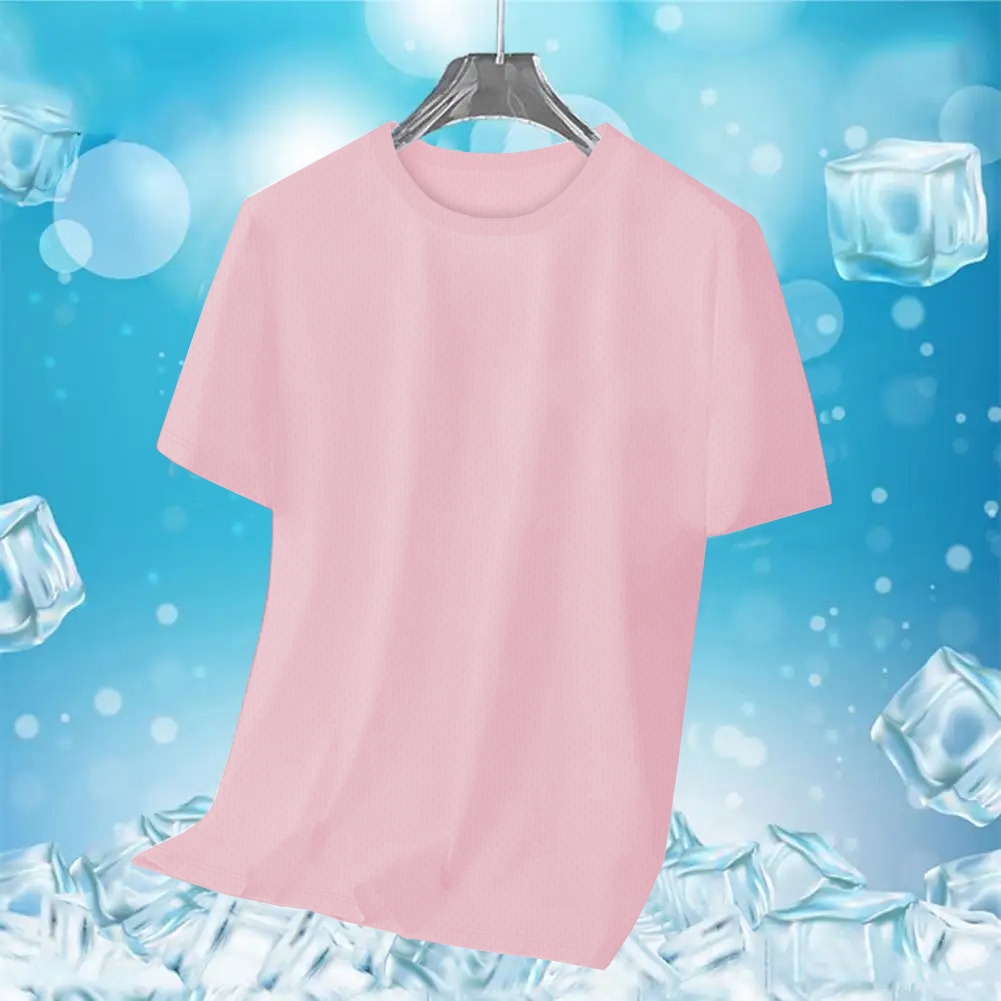 Muuv It Summer Ice Silk Quick Dry T shirt Women Models Ice Silk Cool Breathable Fitness Go Low Price Round Neck Tops Shopee Singapore