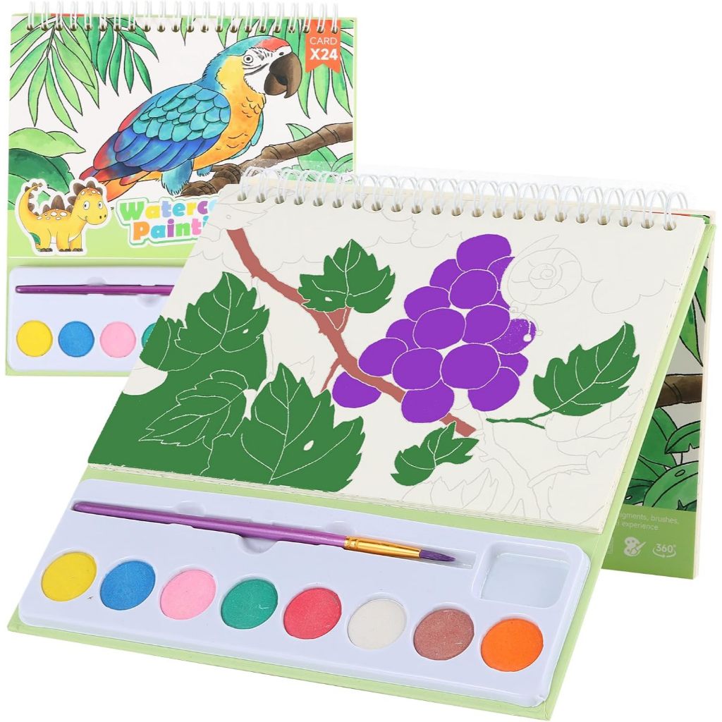 Water Coloring Book Paint Set For Kids Water Painting Books For ...