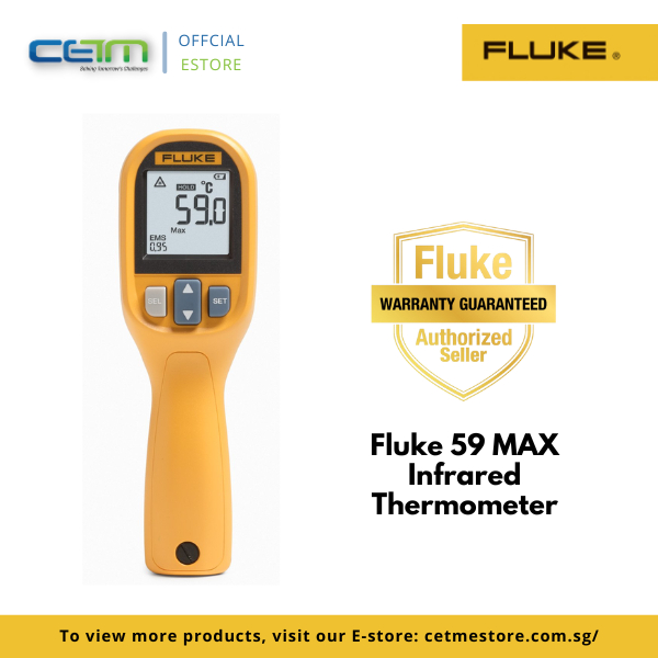 Fluke 59 MAX Infrared Thermometer Shopee Singapore