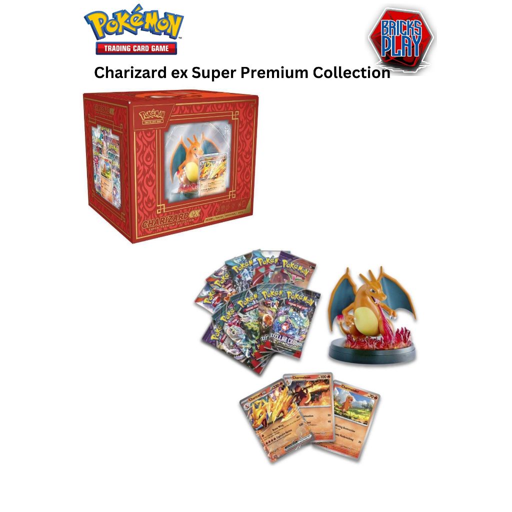Pokemon TCG: Charizard ex Super Premium Collection | Shopee Singapore