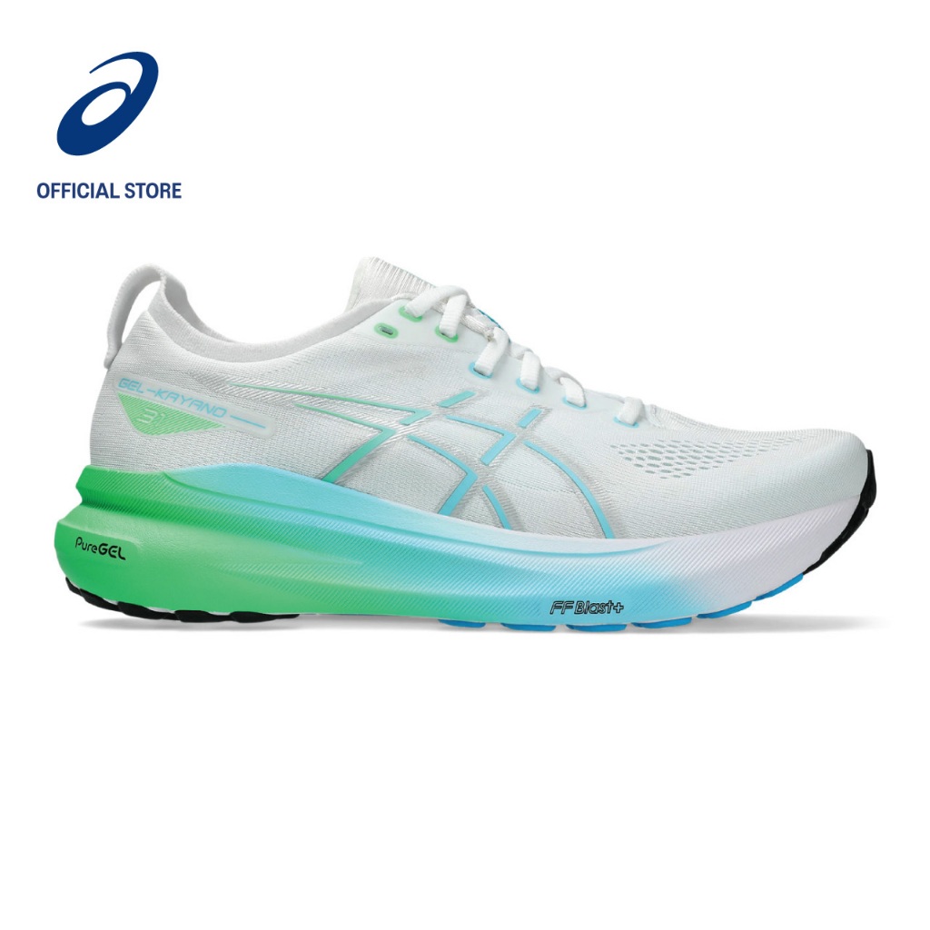 ASICS Men GEL KAYANO 31 Running Shoes in White Bright Cyan Shopee Singapore