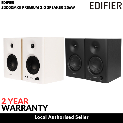 Edifier MR4 Powered Studio PC/Monitor Speakers (2 Years Local Edifier ...