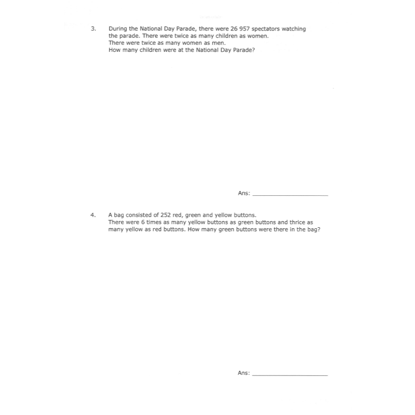 P4 Math Topical Compilation Primary 4 Mathematics Math Questions fr Top ...