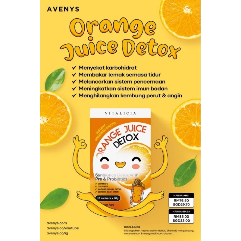 Orange juice detox best sale