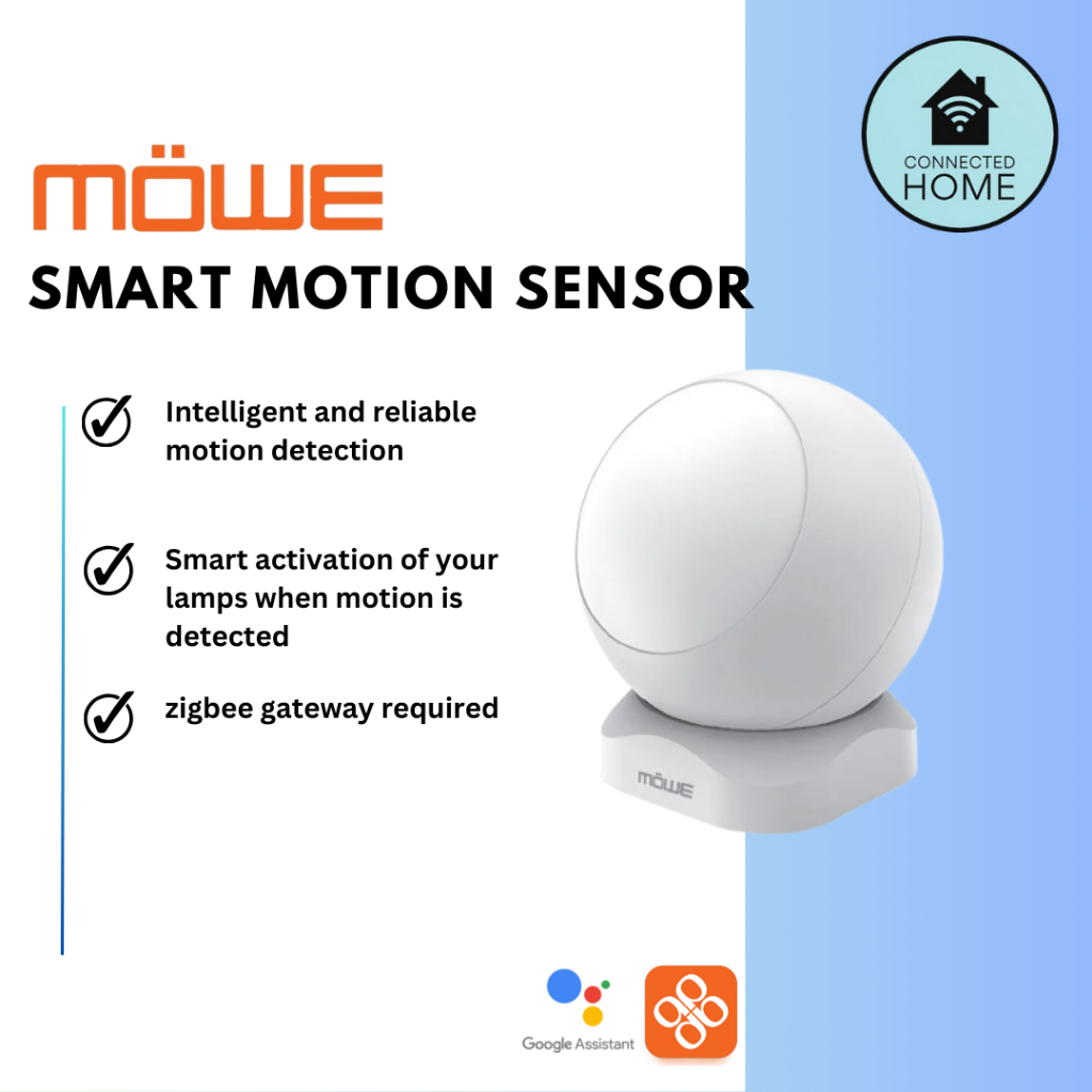 MOWE Zigbee PIR Motion Detector MW831M - Intelligent Lamp Activation ...