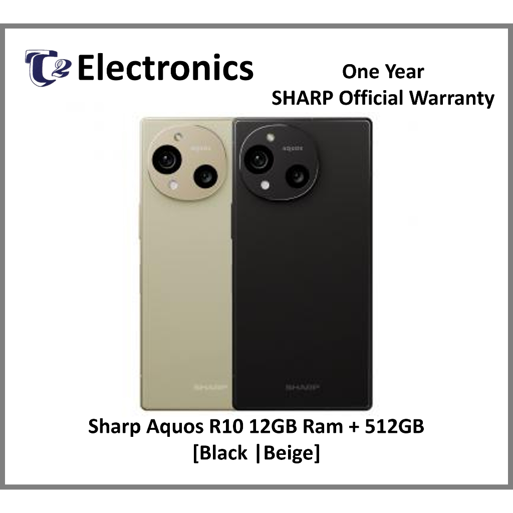 SHARP AQUOS R10 Mobile Phone | 12GB Ram + 512GB | 1 Year Sharp Official ...