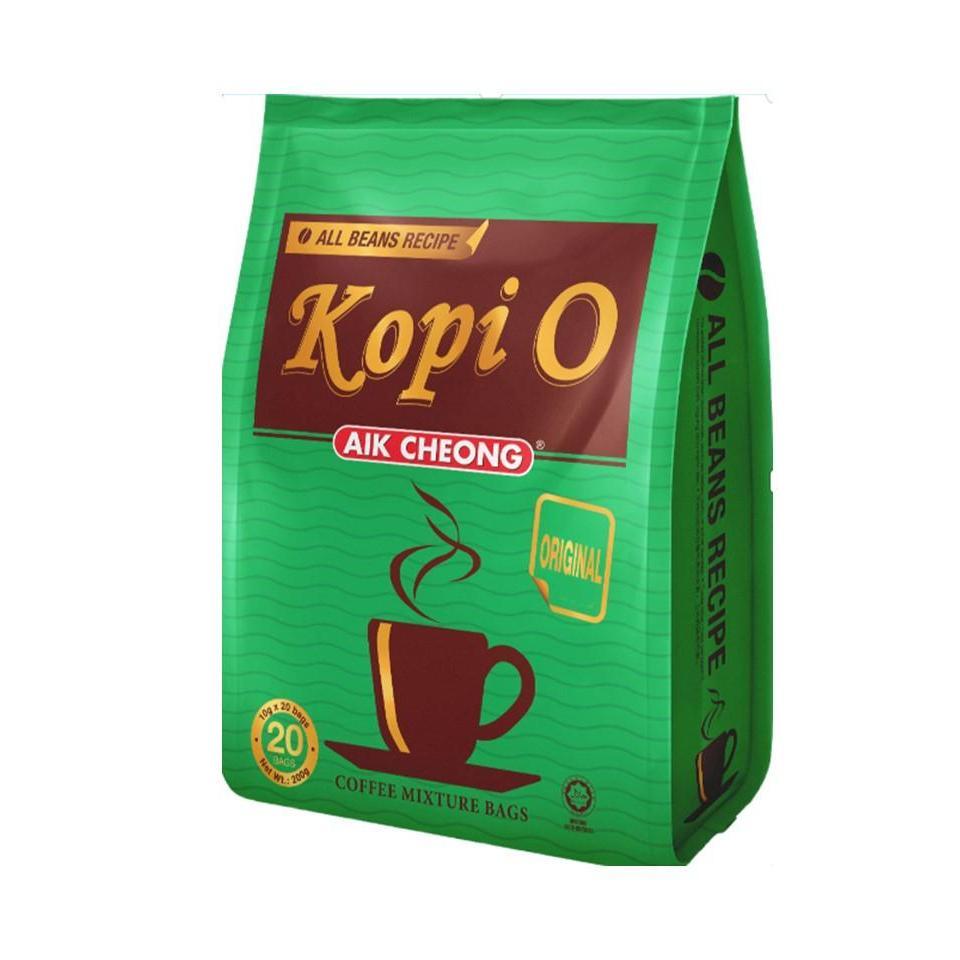 Aik Cheong Kopi O Bag Original 10g x 20s | Shopee Singapore