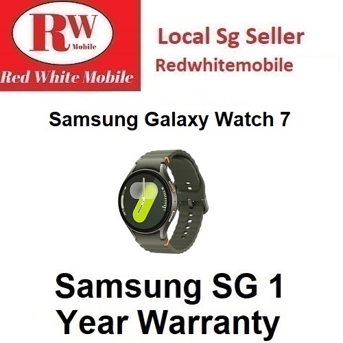 Samsung Galaxy Watch 7 44mm Samsung SG 1 Year Warranty Shopee Singapore