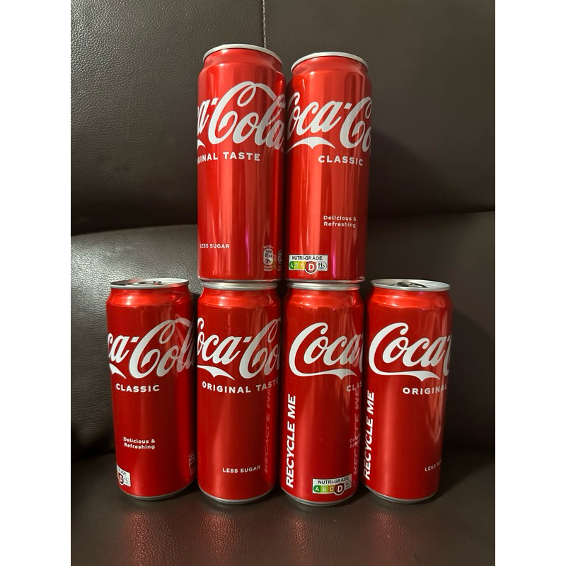 6 Cans of Coca Cola can drinks | Shopee Singapore