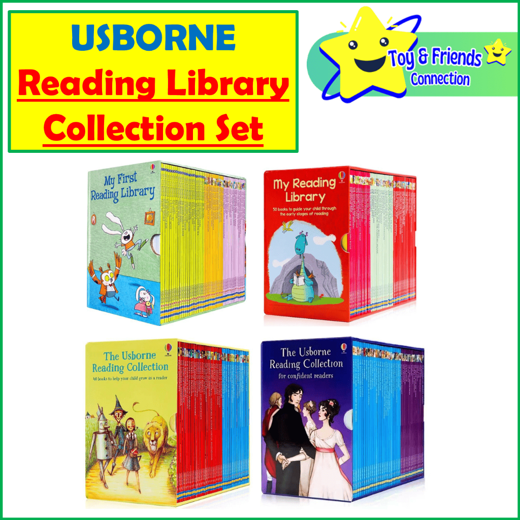 Usborne Reading Library Collection Set (First/Second/Third/Fourth ...