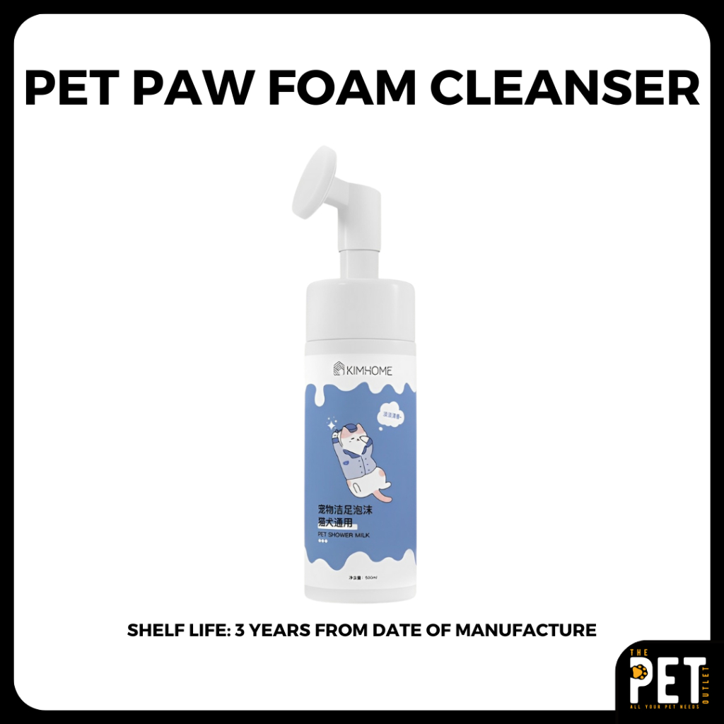 Pet Grooming Essentials Paw Cleansing Foam Cleanser Pet Dental Finger Wipe Tear Stain Remover Cat Dog Ear Wipes