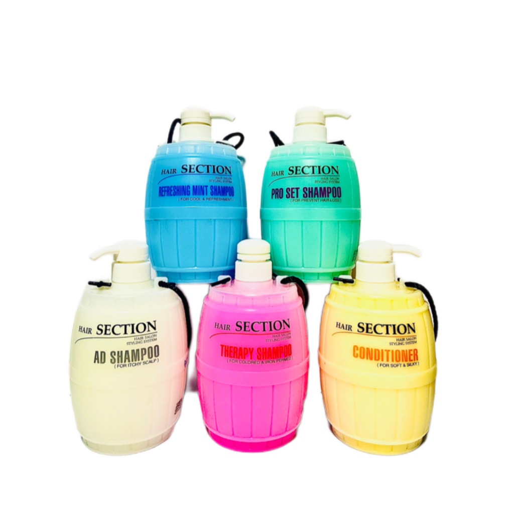Hair Section Ad shampoo | For Itchy Scalp | Hair Salon Styling System ...