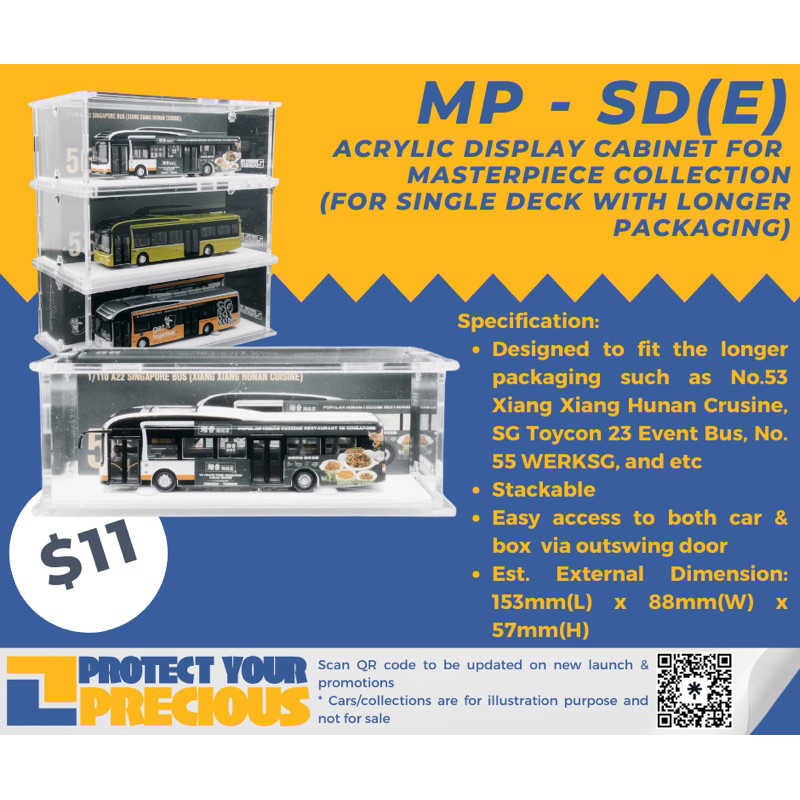 MP - SD(E) Acrylic Display Cabinet For Masterpiece Collection (For ...