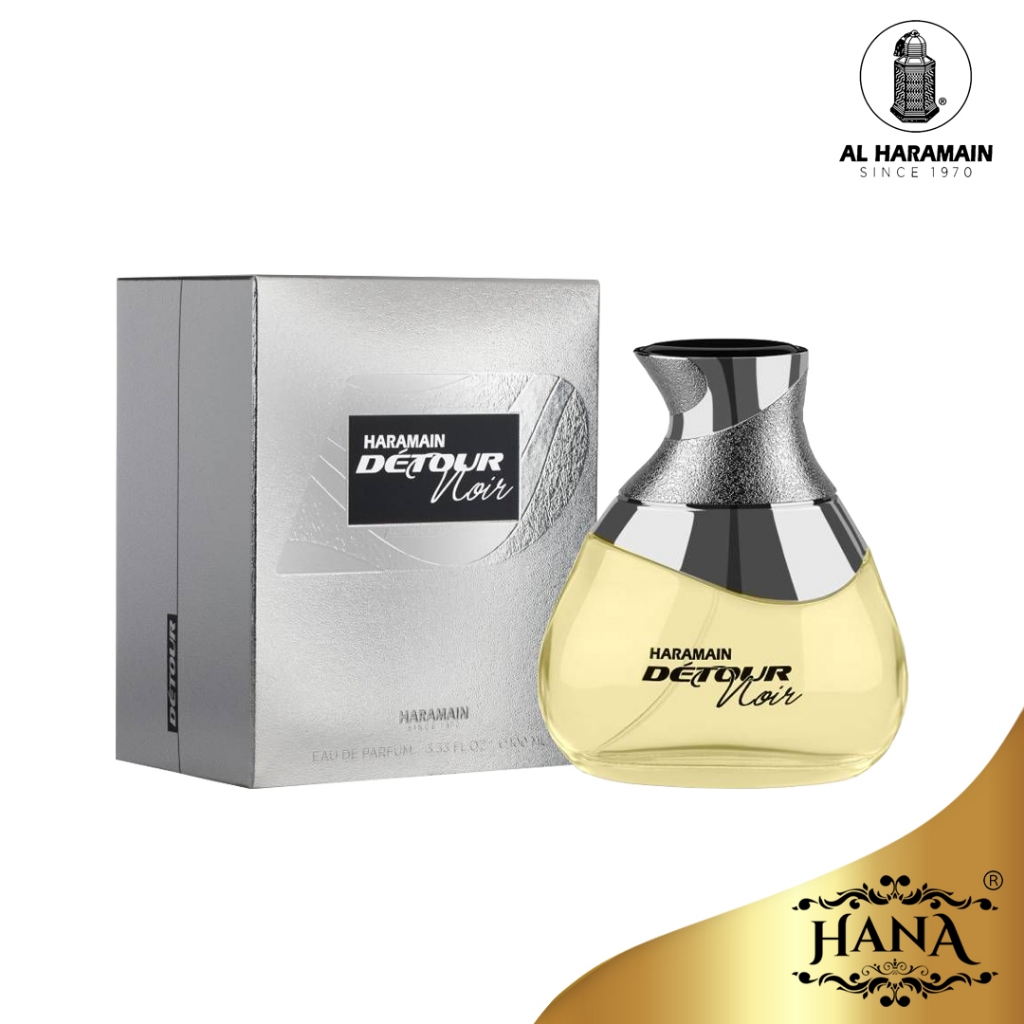 香水(男性用) AL HARAMAIN DETOUR NOIR EXCLUSIF 100ml Haramain Detour Noir / Eco / Exclusif / Intense 100ml, Eau De