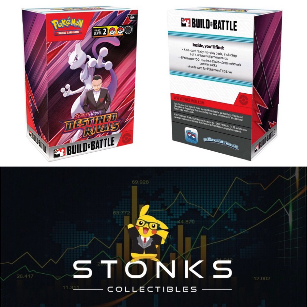 Pokemon TCG SV10 Destined Rivals Build and battle box | Shopee Singapore