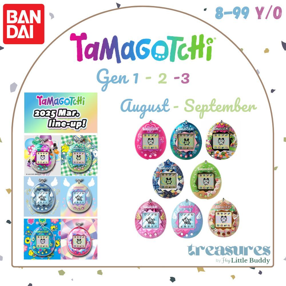 Original Tamagotchi August September March 2025 Collection Bandai