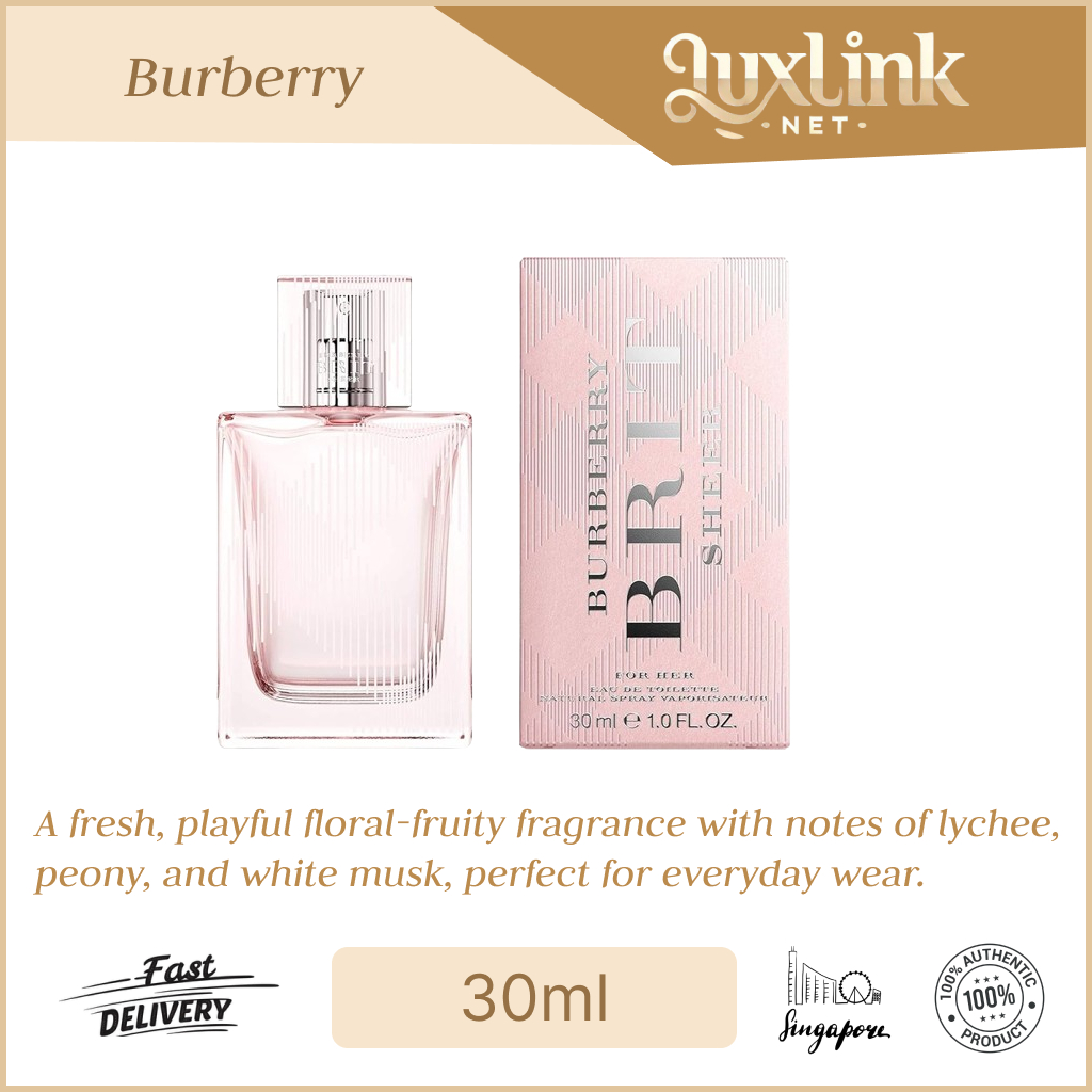 BURBERRY BRIT SHEER Eau De Toilette Spray Variation