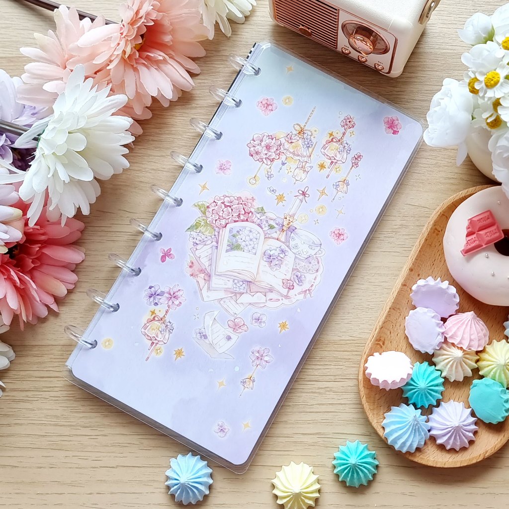 Skinny Classic Notebook - Garden Dreams (Dotted Line) | Shopee Singapore