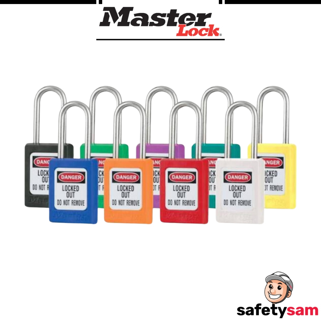 Master Lock S31 KAMK Zenex Thermoplastic Safety Padlock | Shopee Singapore