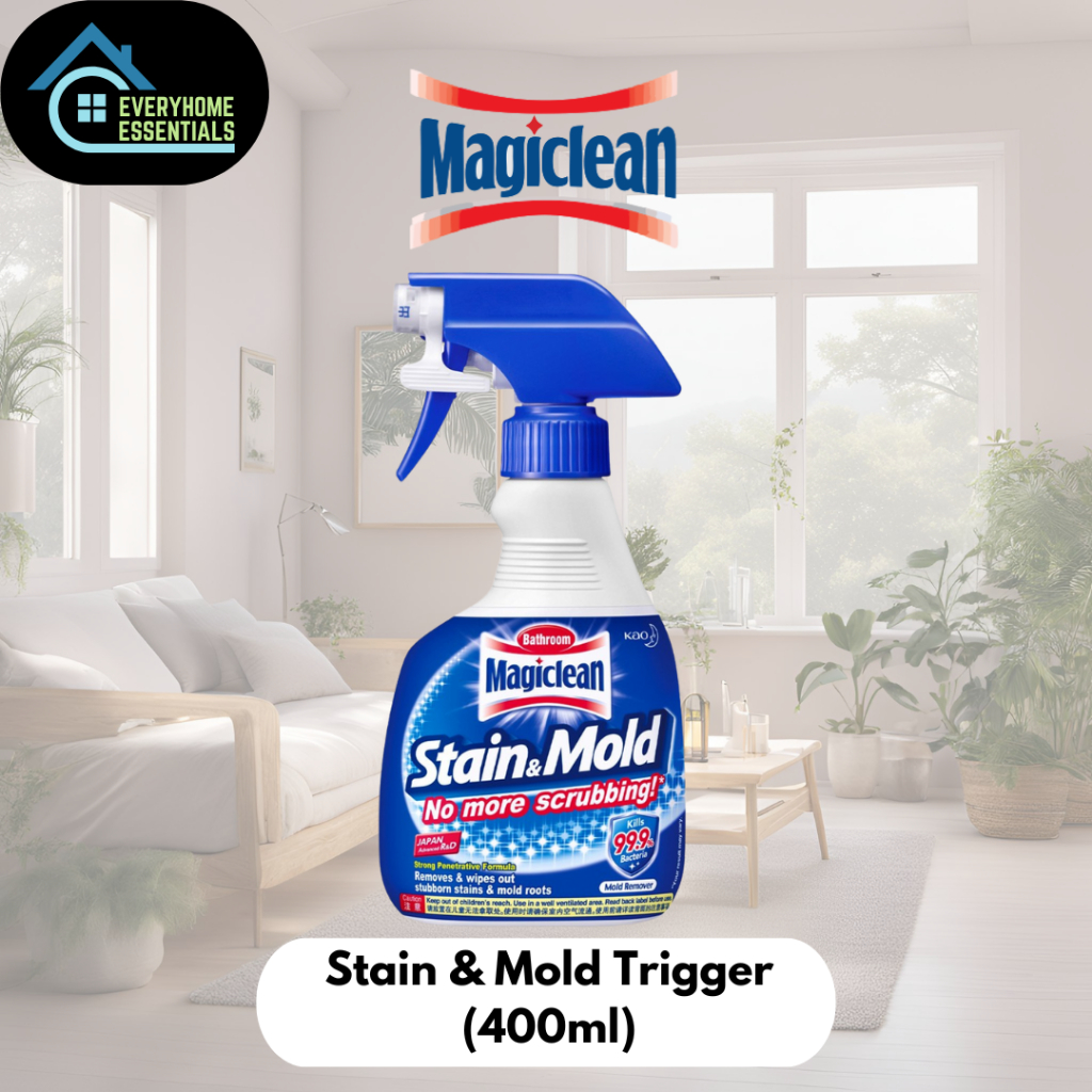 MAGICLEAN Bathroom Stain & Mold Remover/Refill (400ml) | Shopee Singapore