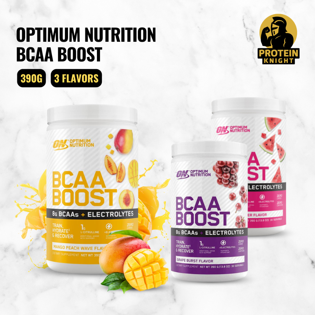 Optimum Nutrition BCAA Boost 390g - Essential Amino Acids for Muscle ...
