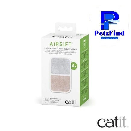 Catit Airsift Cartridge Dual Action 6pc (44312) | Shopee Singapore