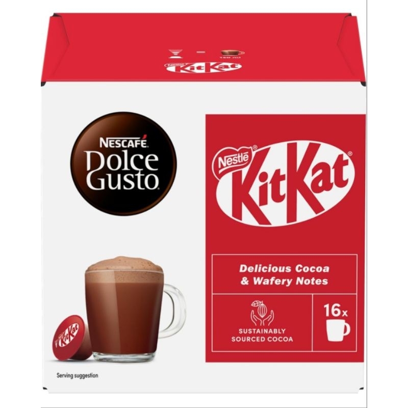 KITKAT GALAXY MARS MALTESERS Hot Chocolate Capsules Dolce Gusto Compatible Shopee Singapore