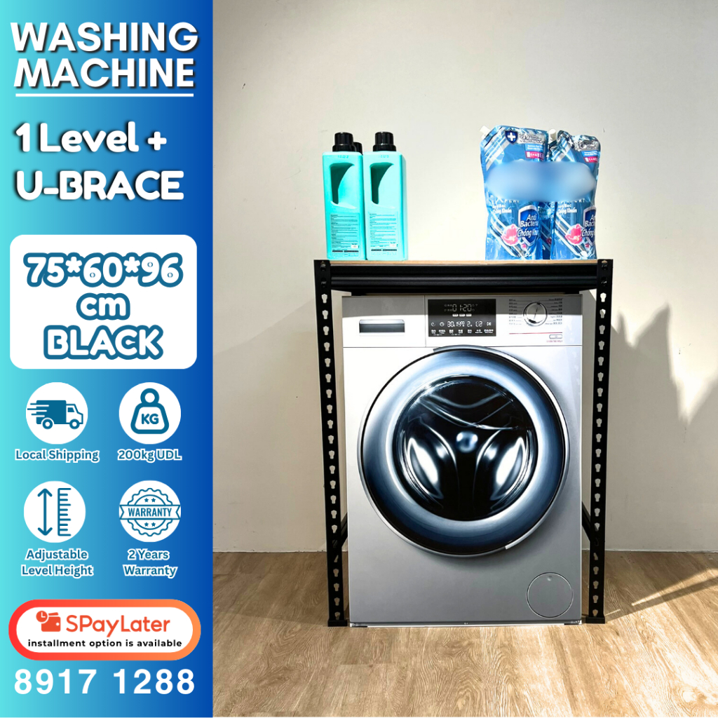 [SG Stocks] Washing Machine Rack Washer Rack Balcony Storage Rack ...