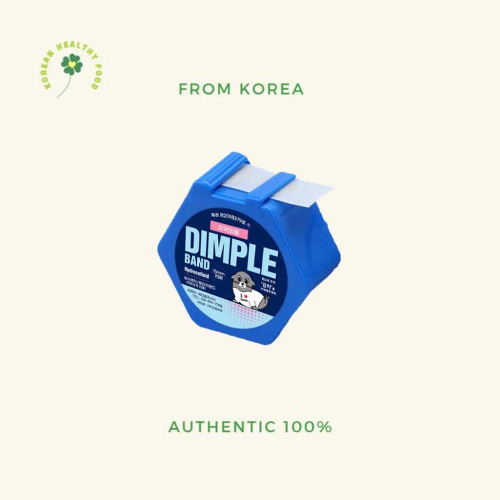 medicalresearch DIMPLE BAND – Hydrocolloid Pimple Patch (15mm x 70pcs ...