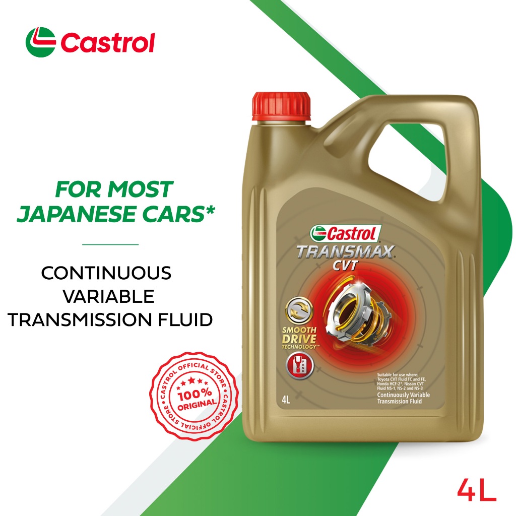 Castrol Transmax CVT Transmission Fluids (4L) | Shopee Singapore