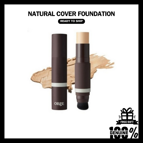 ObgE Natural Cover Foundation SPF50+ PA++++ – 13 G, 01 Ivory – 3-in-1 Lotion, BB Cream, Sonnenschutz