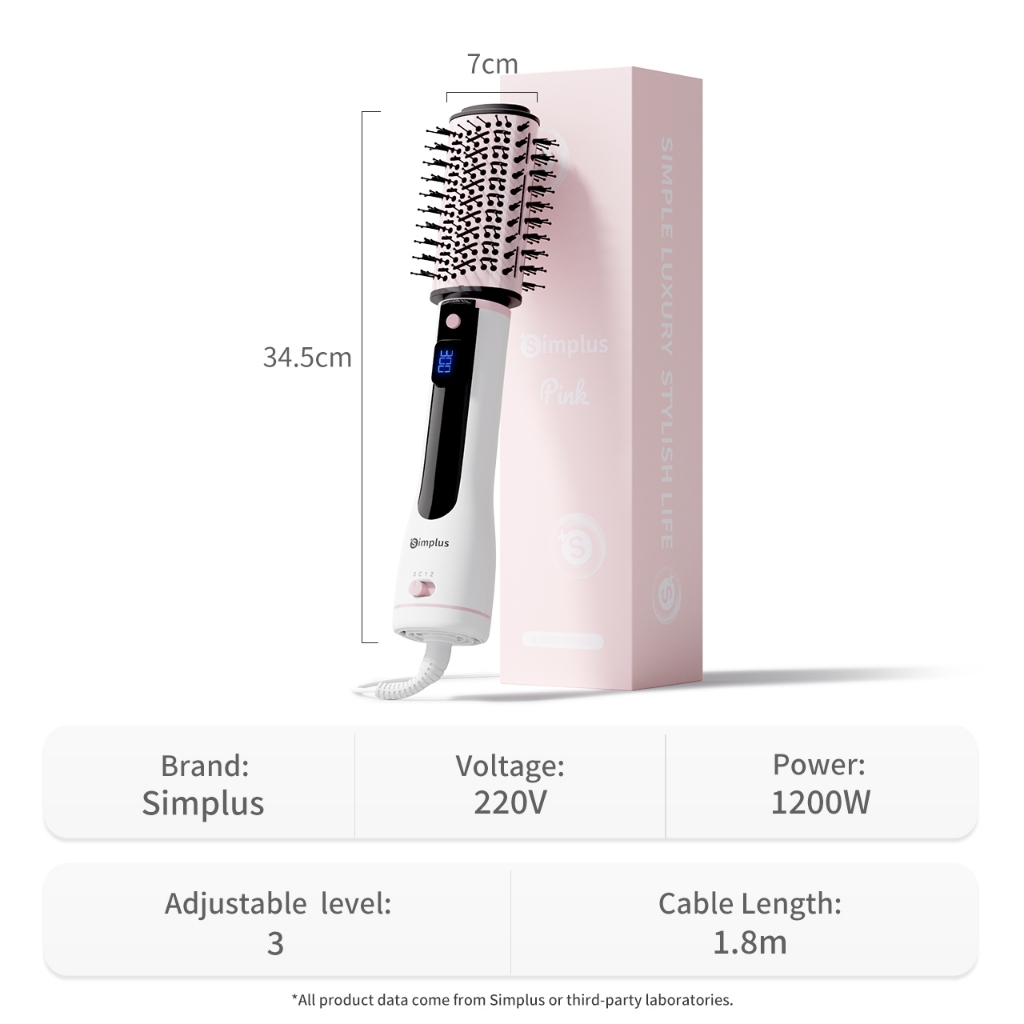 Cordless Hair Hausbell Hair Dryer Brush Brush Straightener Boots Store