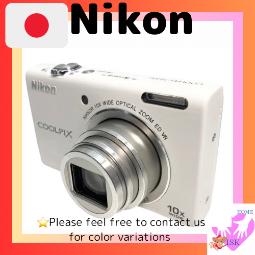 Nikon COOLPIX S6200 (良品） Nikon Digital Camera COOLPIX S6200 Natural White S6200WH used