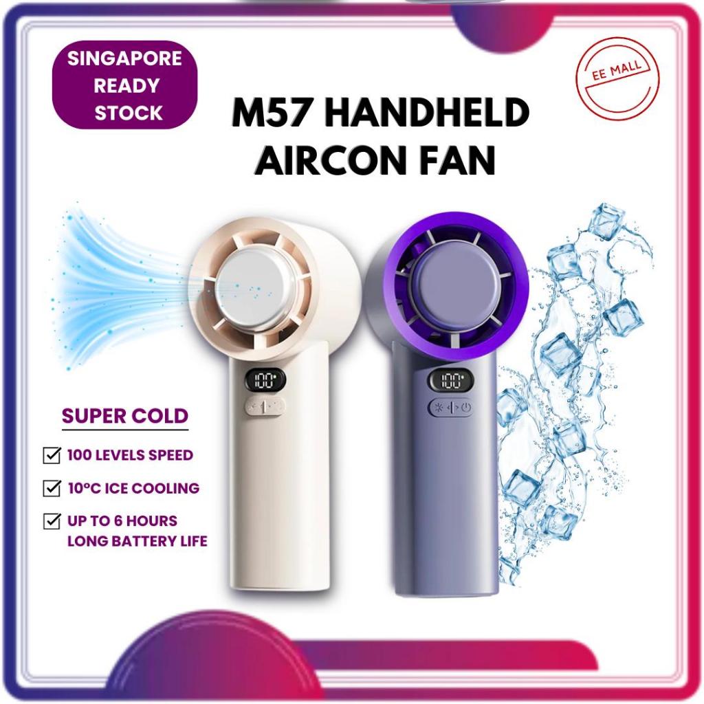 [SG Ready Stock] Cooling Handheld Portable Fan M57 | Shopee Singapore